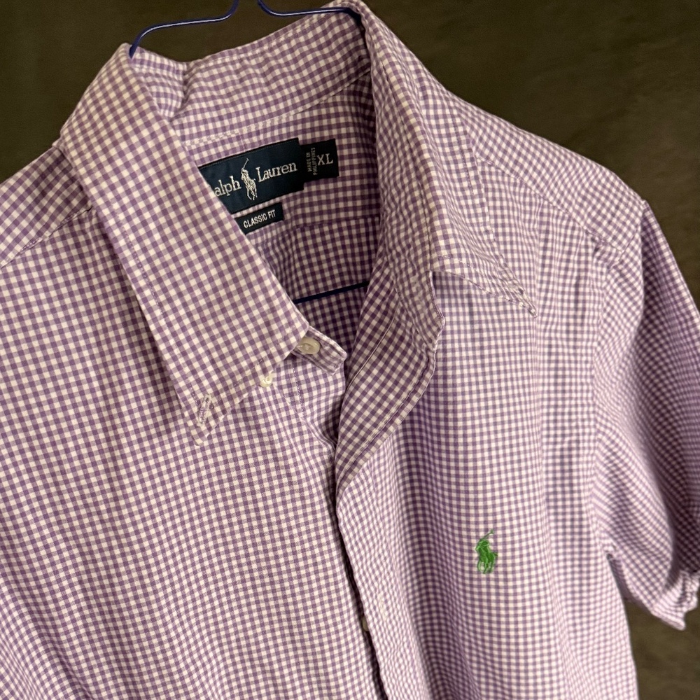 Polo Ralph Lauren Short Sleeve Casual Dress Shirt